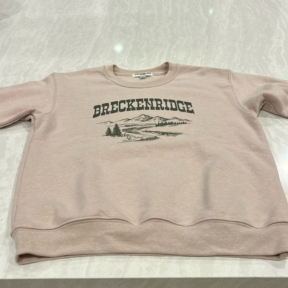 Suburban Riot crewneck Breckenridge sweatshirt. Excellent condition XS